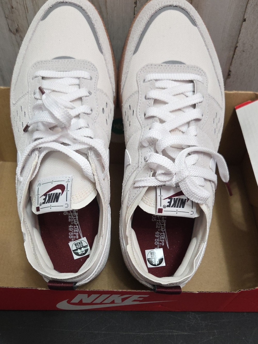 Nike C1TY Men's Grey White Phantom Low Top Sneakers Athletic Shoes M 8.5/W 10 - Picture 2 of 8
